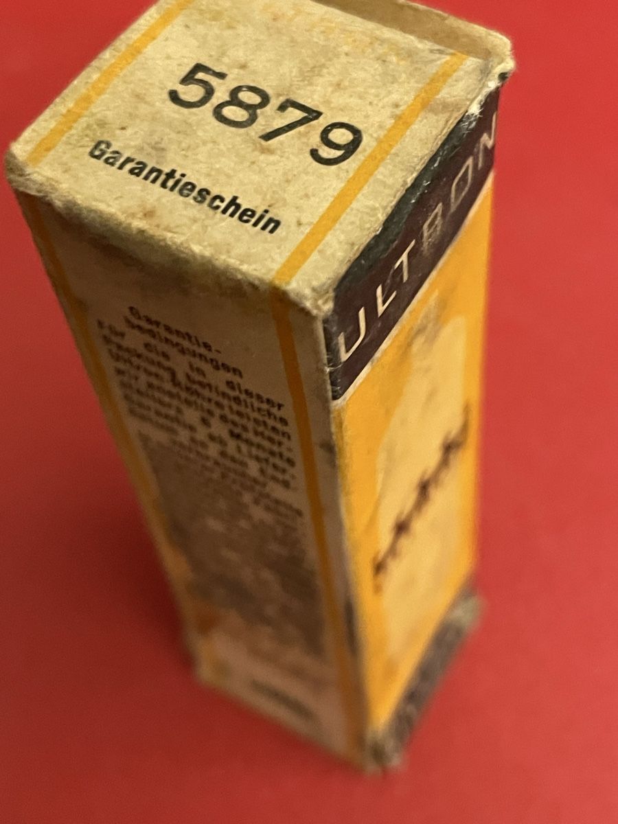 Componenti elettronici: 5879 Ultron – Nuovo e nell'imballaggio originale da Oftringen venduto da Jradioman 3