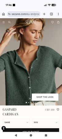 Sézane Strickjacke Caspard Cardigan
