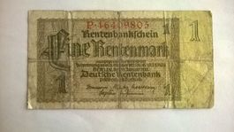 Billet banque Allemagne 1 Rentenmark 15/10/1923 BE