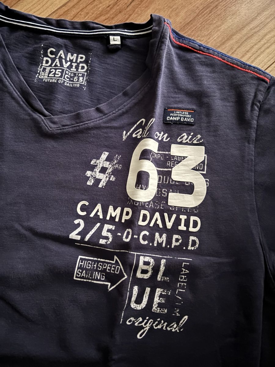 Camp David T-shirt: T-Shirt Camp David – Nuovo (secondo la descrizione) da Dübendorf venduto da dor_2yvd 1
