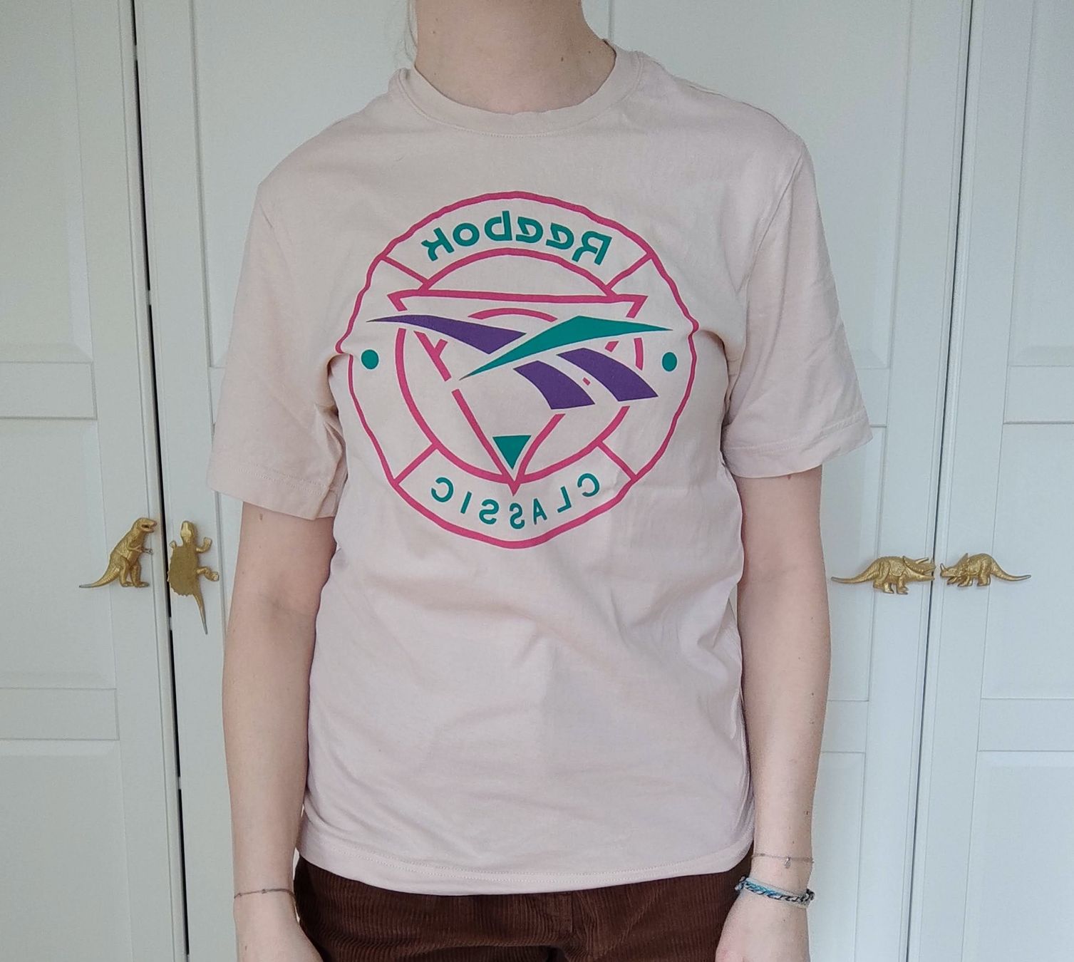 Reebok T-shirt: Retro Reebok T-Shirt, Gr. S – Usato da Winterthur venduto da inkidaria