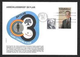 USA Sonderbrief Skylab Abschlussbrief Houston 8.2.1974