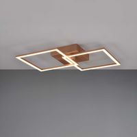 LED Deckenleuchte, Coffee, 60 cm x 35 cm