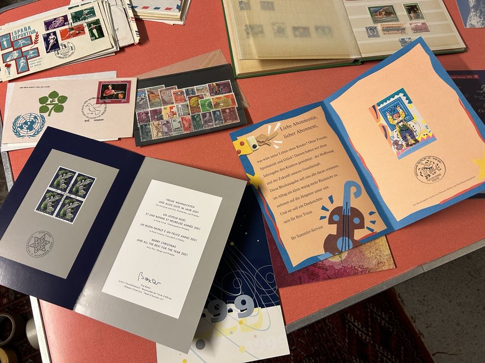 Tutti i francobolli: Sammlung verschiedene Briefmarken  – Usato da Lanzenhäusern venduto da vic63 1