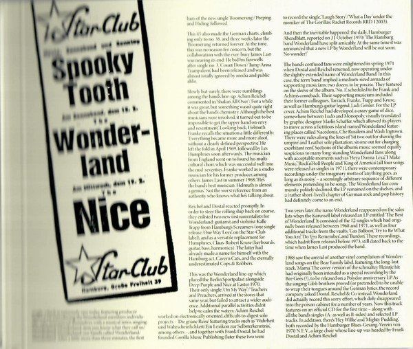 CD: Wonderland (Ex Rattles) – Nuovo (secondo la descrizione) da Aeschi SO venduto da Stones55 4