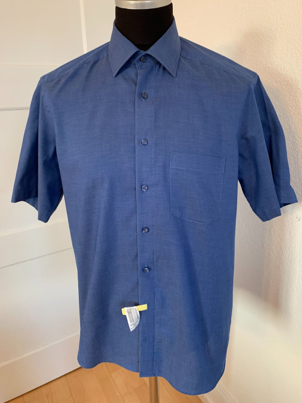 Camicie: ROYAL CLASSIC Herren Hemd, Gr. 40, Blau – Usato da Worb venduto da farben20zauber 6
