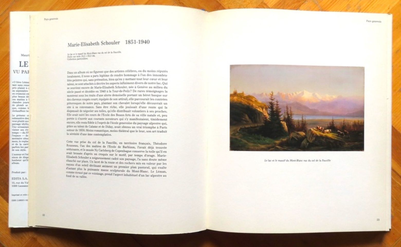 Libri: Le Léman vu par les peintres. – Usato da Le Locle venduto da LibrairieLaBergerie 1