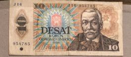 10 Kronen 1986 Tschechoslowakei, J16 954785