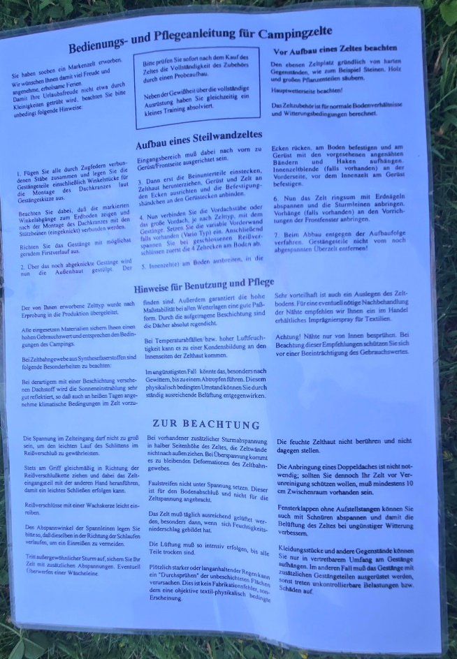 Tentes: Zelt RIVA 4 – D'occasion à Oberdiessbach par Steftech 2