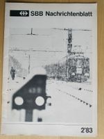 SBB CFF FFS Nachrichtenblatt von 1983