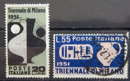 Italien Kat. 839-840 1951 Kat. 50 Euro