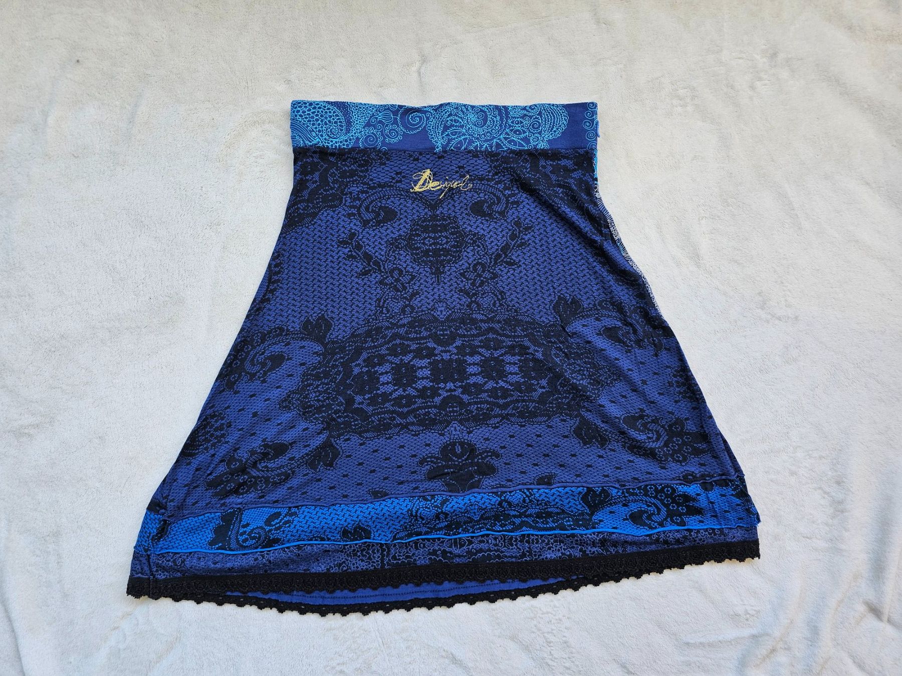 Desigual Gonne: Jupe Desigual bleue, taille XS / S – Usato da Gland venduto da Vee_0 1