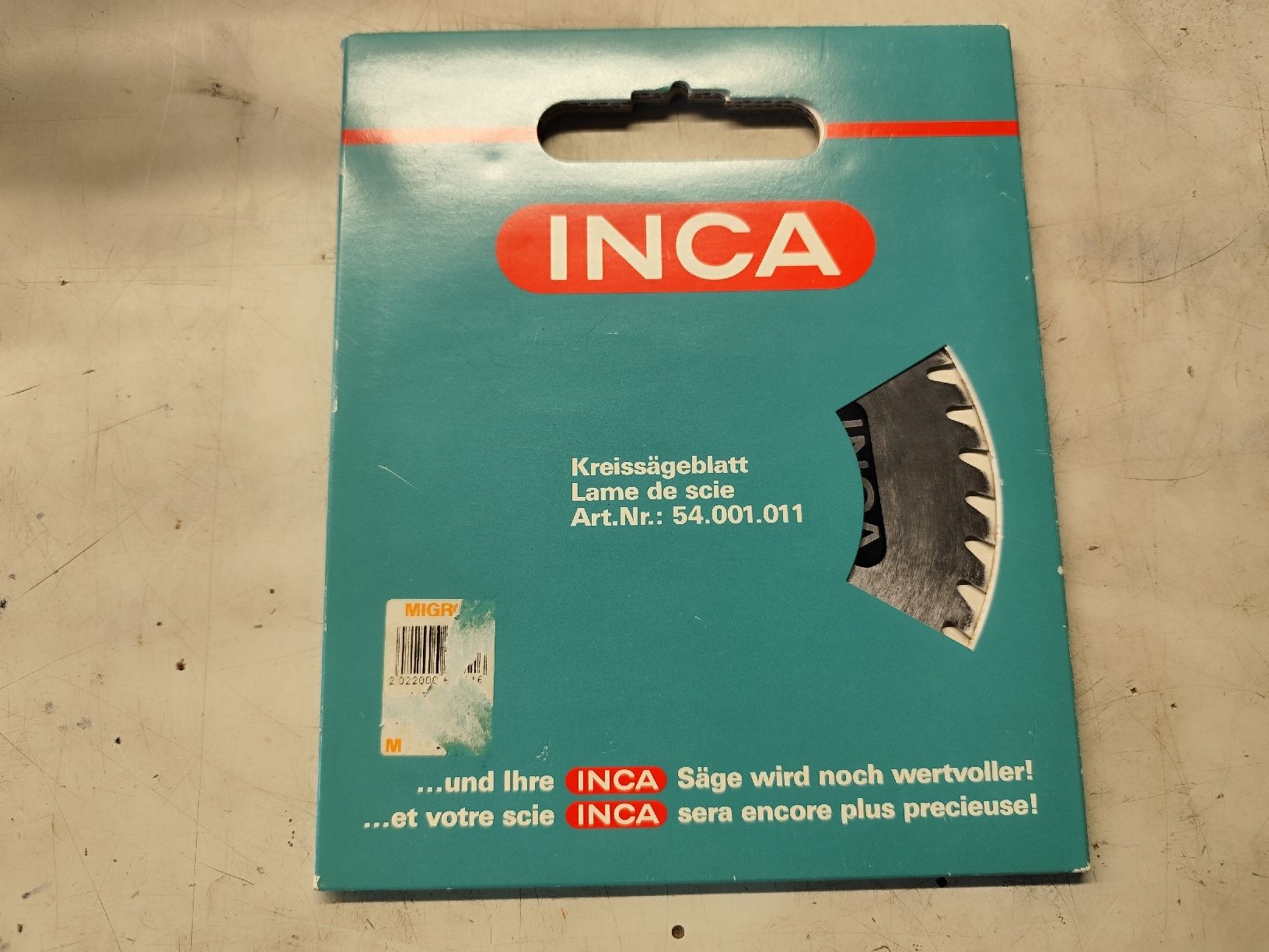 Inca Seghe: INCA Kreissägeblatt – Usato da Hellbühl venduto da 30R_R30