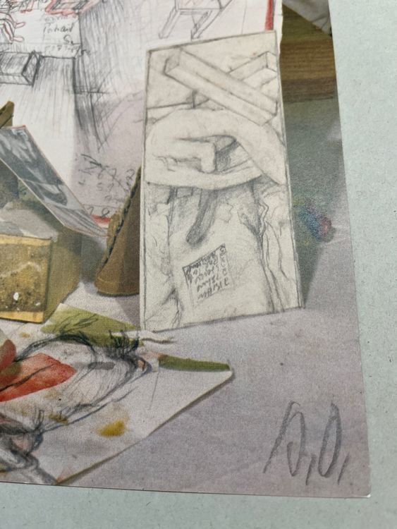 Poster & Bilder: Anna Oppermann  Handmonogrammiert A.O.   OFFSET – Gebraucht aus Gersau von grafik-kunst 6