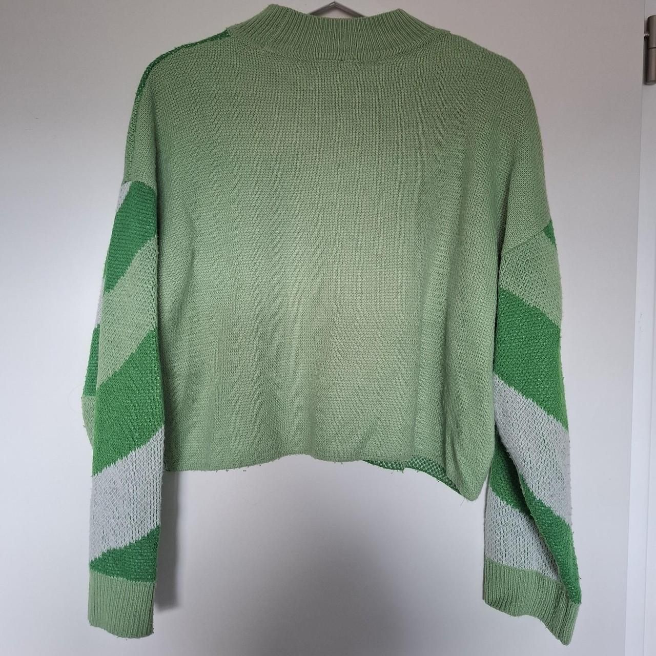 H&M Maglioni & Felpe: H&M Grüner Woll-Pullover  – Usato da Dübendorf venduto da bia_j2zg 1