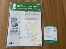 Seekarte NV Charts Nordsee DE10 Jahrgang 2026 neu - unbenutz