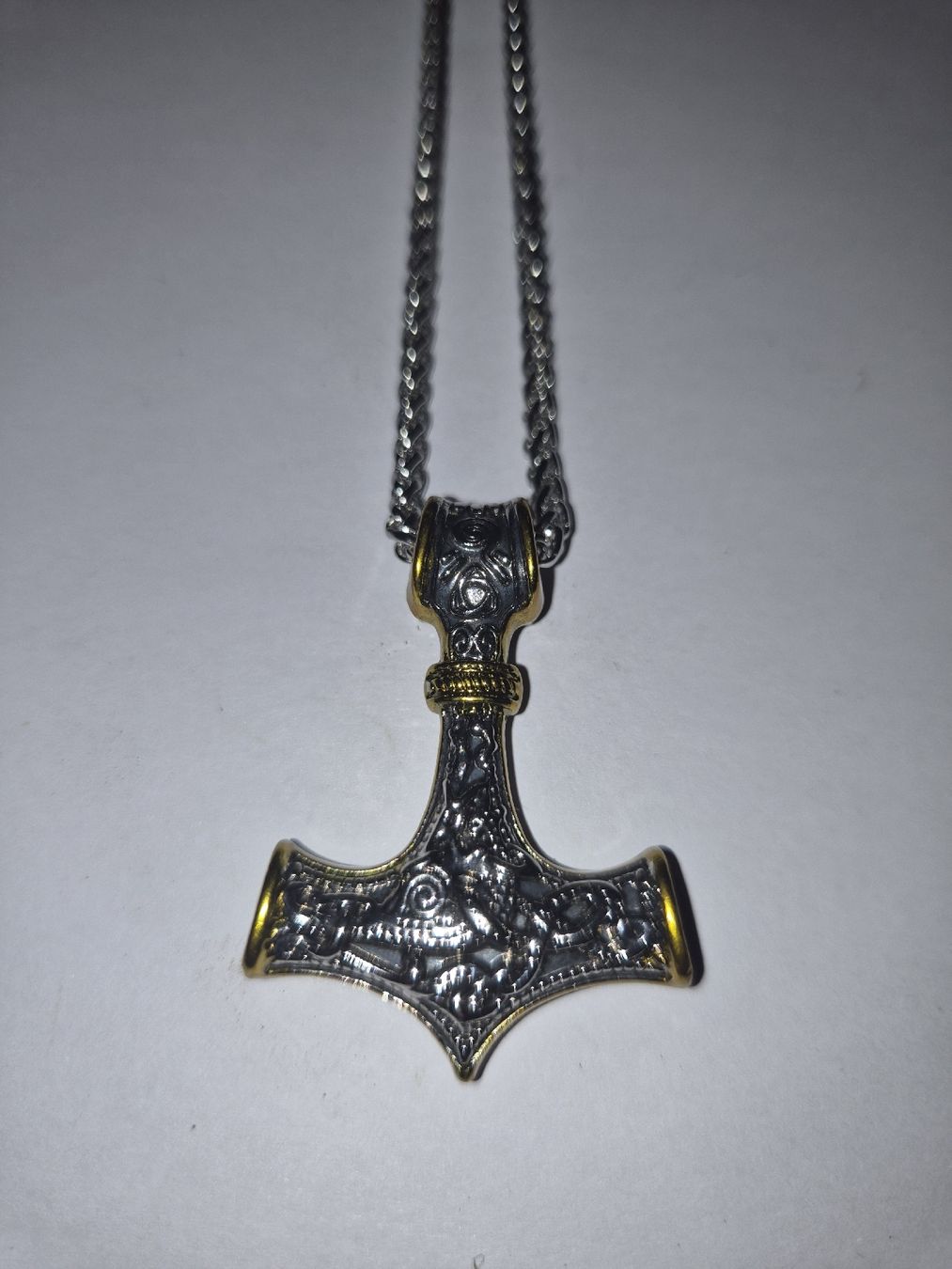 Catenine: collier marteau de thor viking – Nuovo (secondo la descrizione) da Senèdes venduto da hen_fw8b