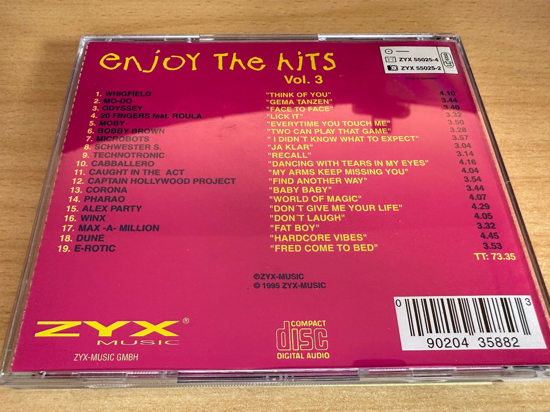 CDs: Various – Enjoy The Hits Volume 3 – Gebraucht aus Rikon im Tösstal von Alpenmutz 1