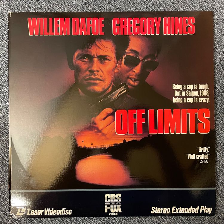 Willem Dafoe OFF LIMITS LASER DISC Englisch Orig. Kaufen auf Ricardo