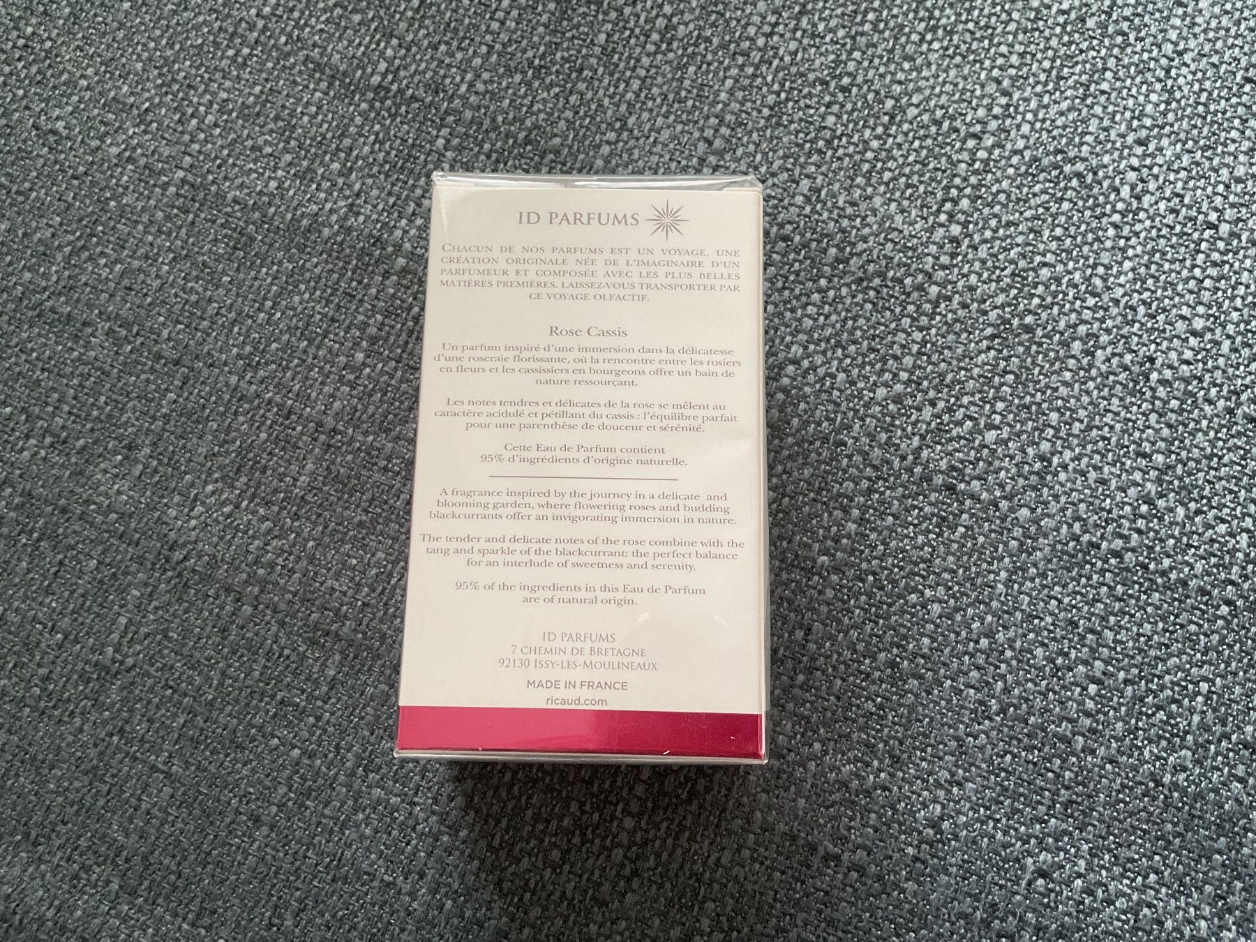 Profumi & Eau de Toilette: Eau de parfum Rose cassis Pierre Ricaud – Nuovo e nell'imballaggio originale da Icogne venduto da luna.16 1