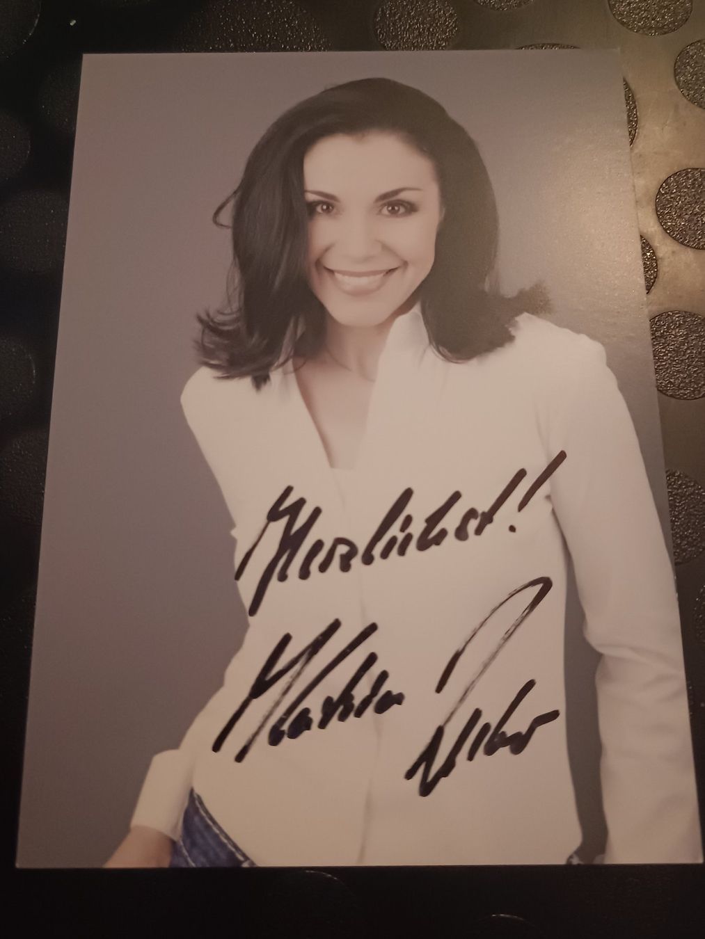 Autografi: Karin Weber - handsigniert -Autogrammkarte – Usato da Menziken venduto da Artographs