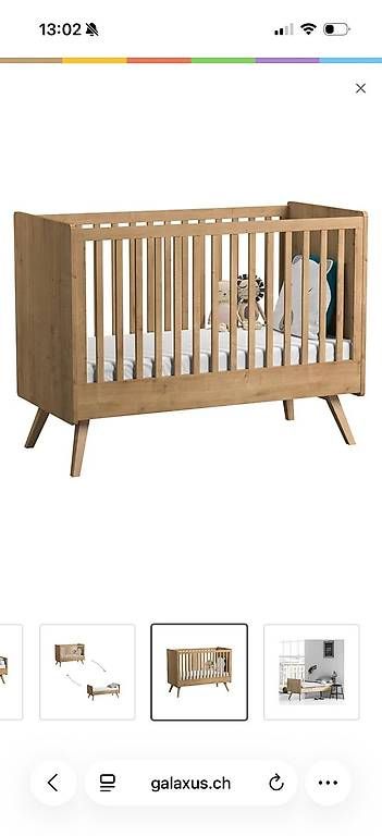 Letti: Kinderbett Vox Vintage Eiche (mitwachsend) – Usato da Luzern venduto da lan_ll8r 3