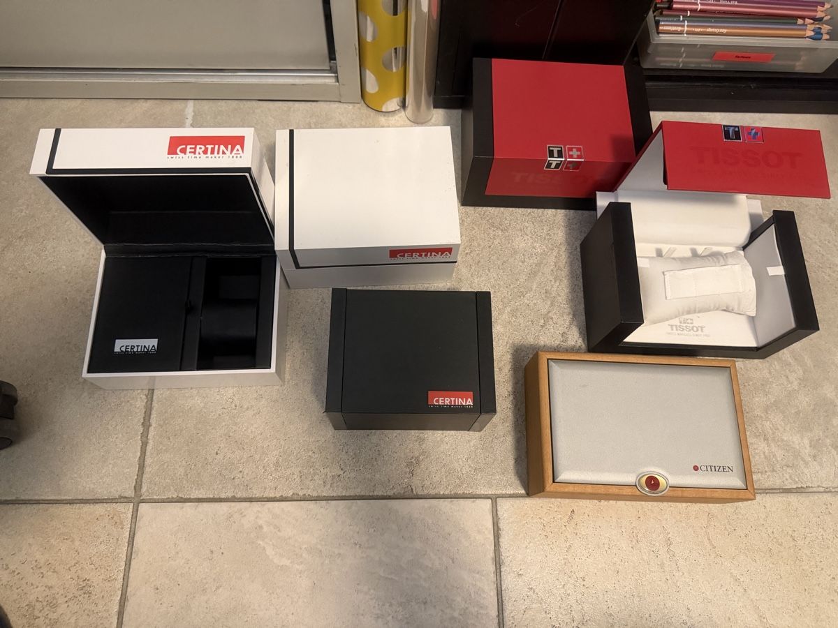Scatole porta orologi: Uhren schachteln  – Usato da Trimbach venduto da ale5522