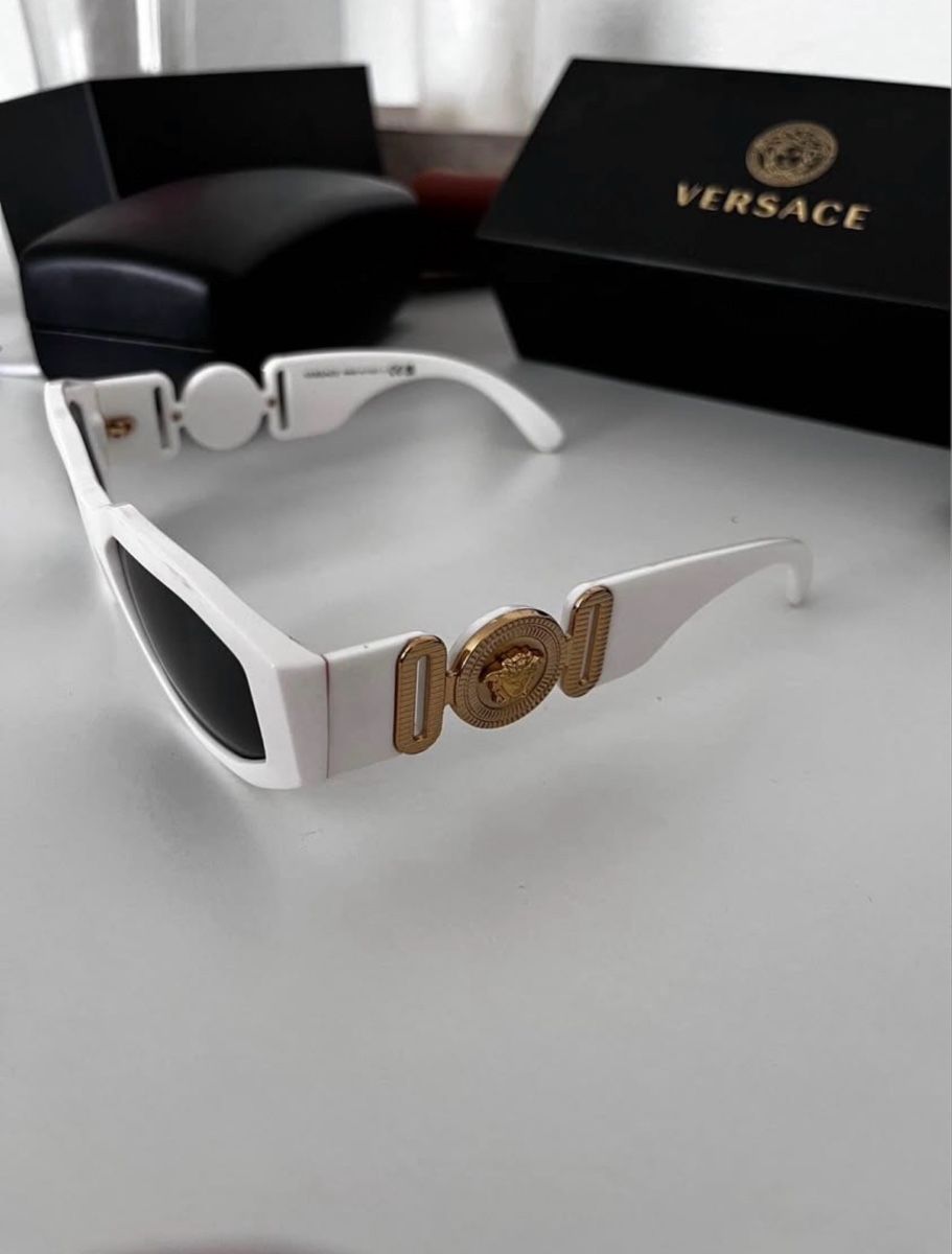 Versace Brillen & Gläser: Sun glasses white Versace – Gebraucht aus Stäfa von cri_822m 1