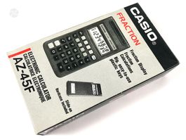 Casio AZ-45F Fraction Taschenrechner Calculator NOS OVP