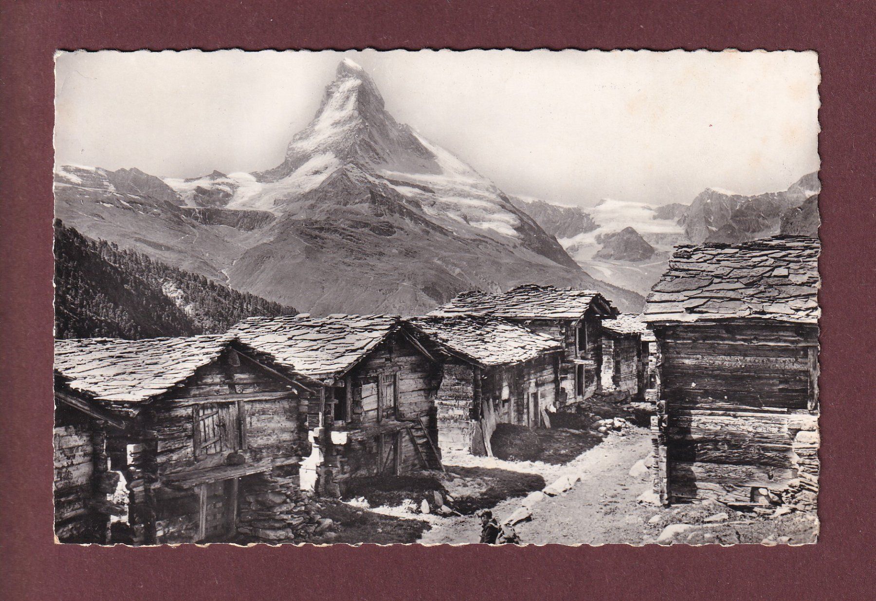 Ansichtskarten: FINDELEN - Matterhorn - 1959 – Gebraucht aus Pully von nicecards
