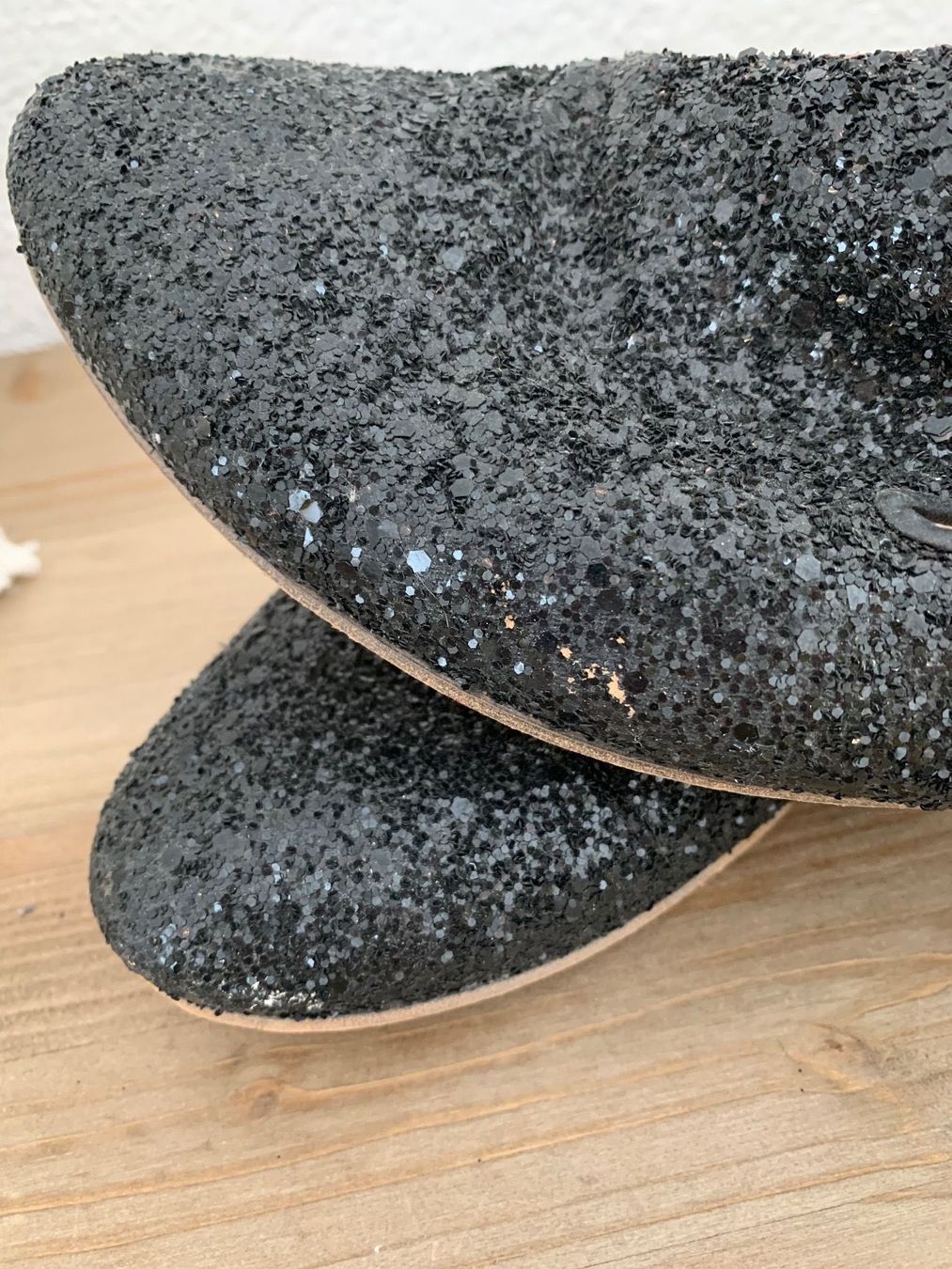 Scarpe da donna: Bronx Glitzer Schuhe Gr. 41 – Usato da Fislisbach venduto da KolibriSecondhand 2