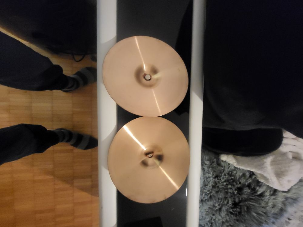 Paiste Accent Becken 15cm Paar Handbecken Percussion (Gebraucht) in ...