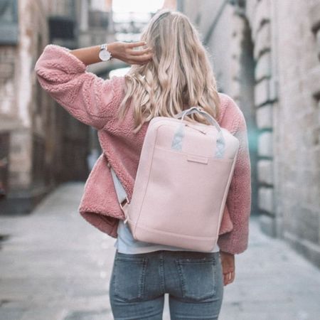 Kapten & Son Rucksack, Malmö, altrosa