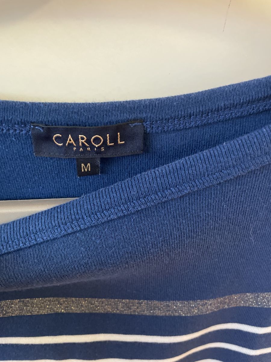 Caroll Tops: CAROLL PARIS Striped Top Size M – D'occasion à Neuchatel par shi_9fzw 1