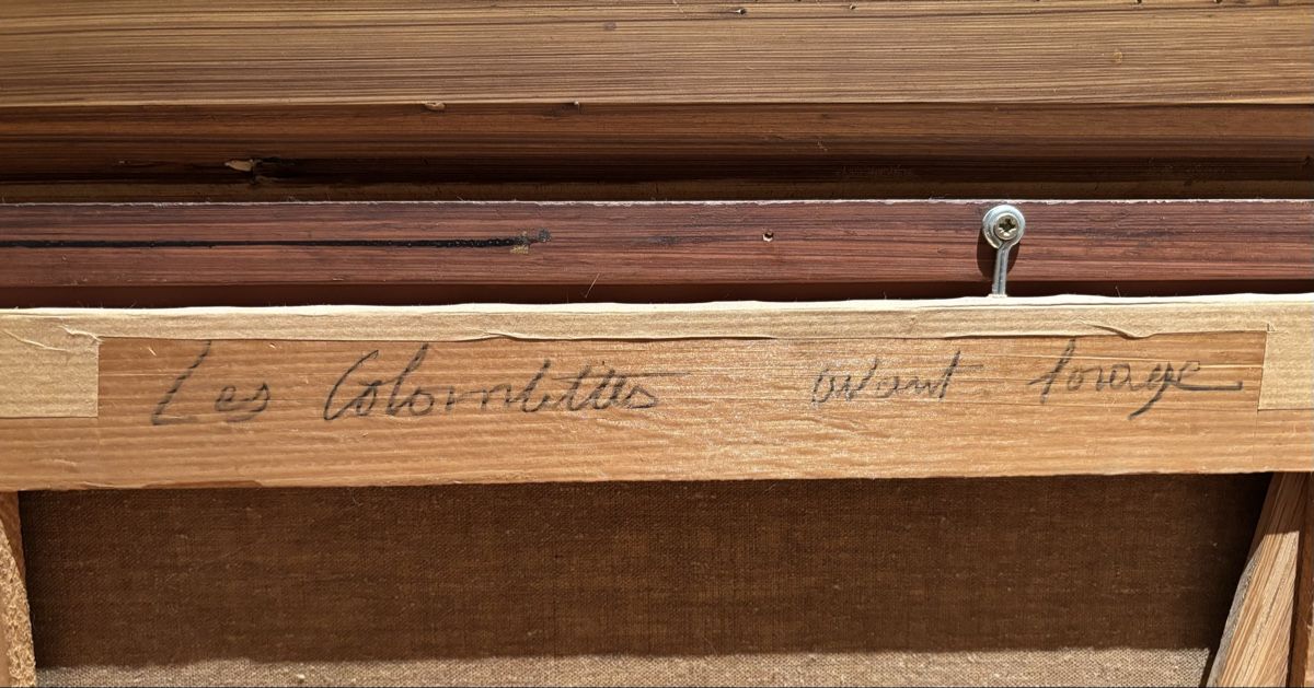 Gemälde: Tableau Louis Henri Salzmann 1934 – Gebraucht aus Chénens von elomedc 3