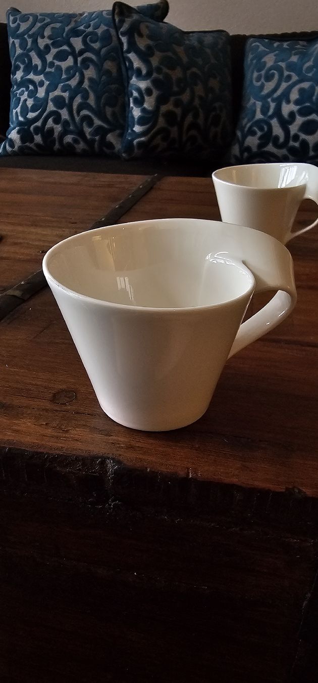 Villeroy & Boch Tassen: Villeroy & Boch Kaffeetassen Set 4 Stück.  – Gebraucht aus Kollbrunn von Antikmann 3