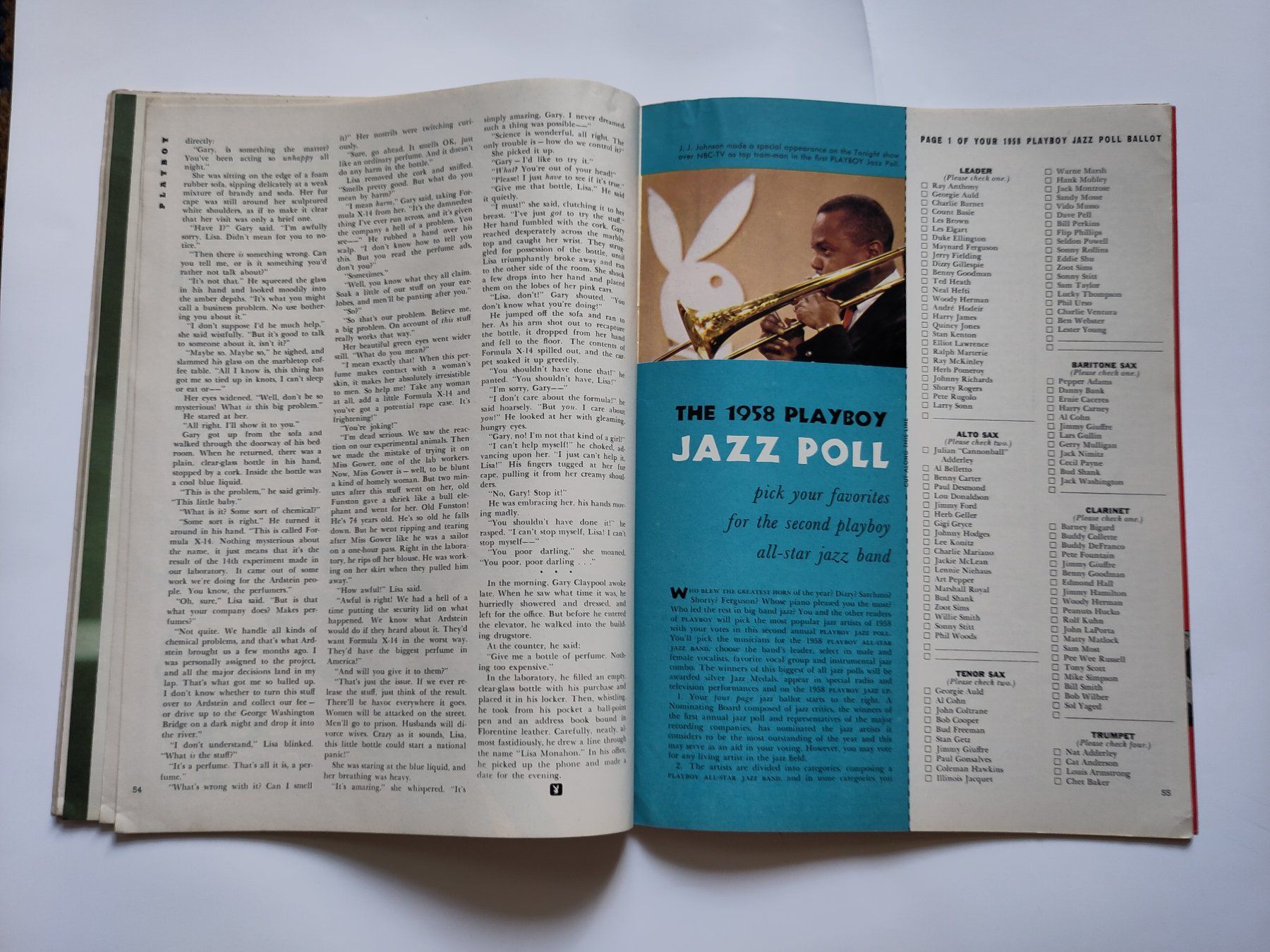 Revues & Magazines: Playboy Magazin Oktober 1957 – D'occasion à Schaffhausen par RolfMeister 7