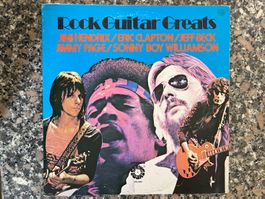 A248/Rock Guitar Greats, Jimi Hendrix, Eric Clapton