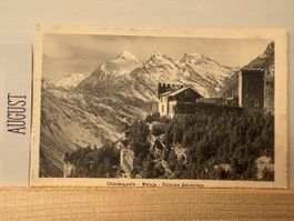 AK von Maloja Schloss Belvédère