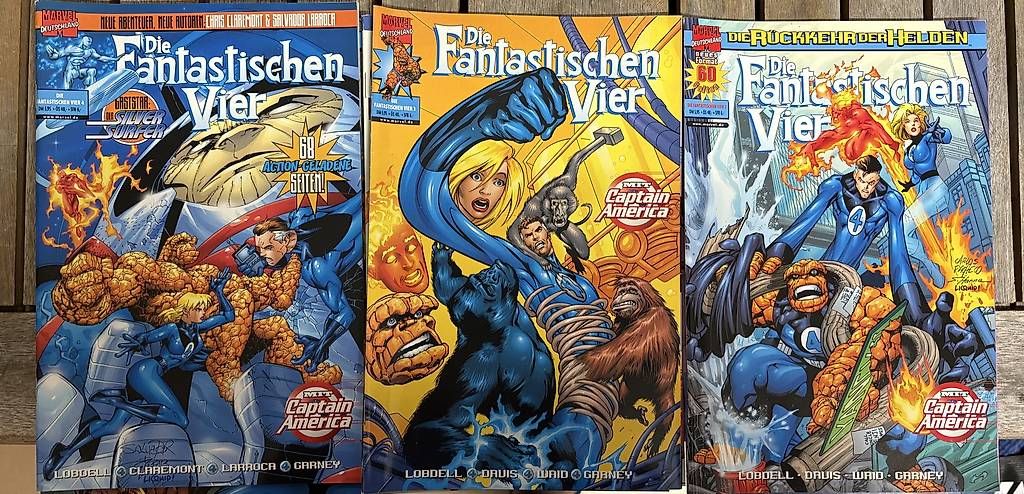 Comics: Fantastische Vier Comic Sammlung - Marvel Klassiker! – Gebraucht aus Schleinikon von kar_8ww7 1