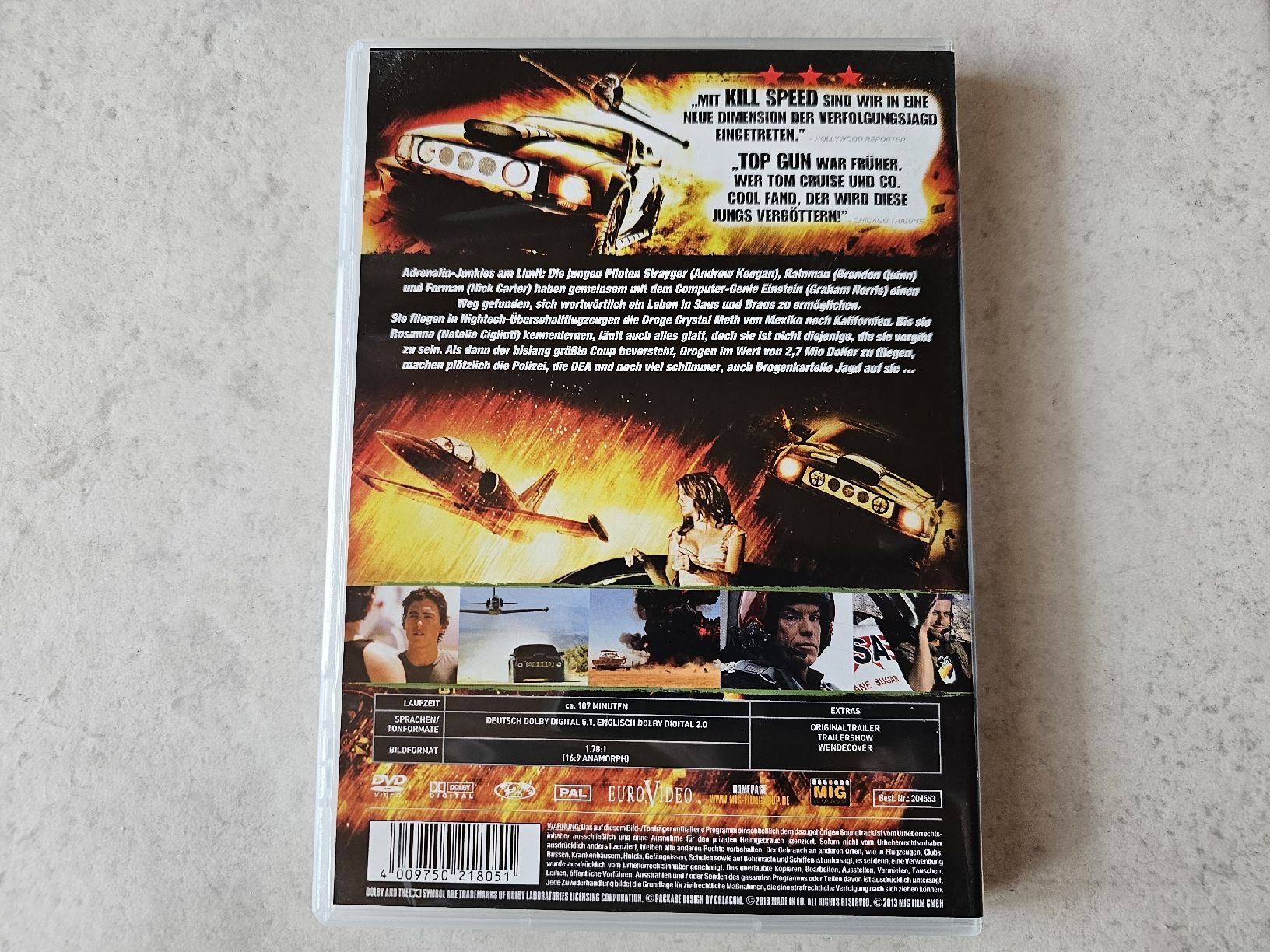 Tutti i DVDs: Kill Speed  -  Lebe schnell ... stirb jung – Usato da Schneisingen venduto da backstore24 1