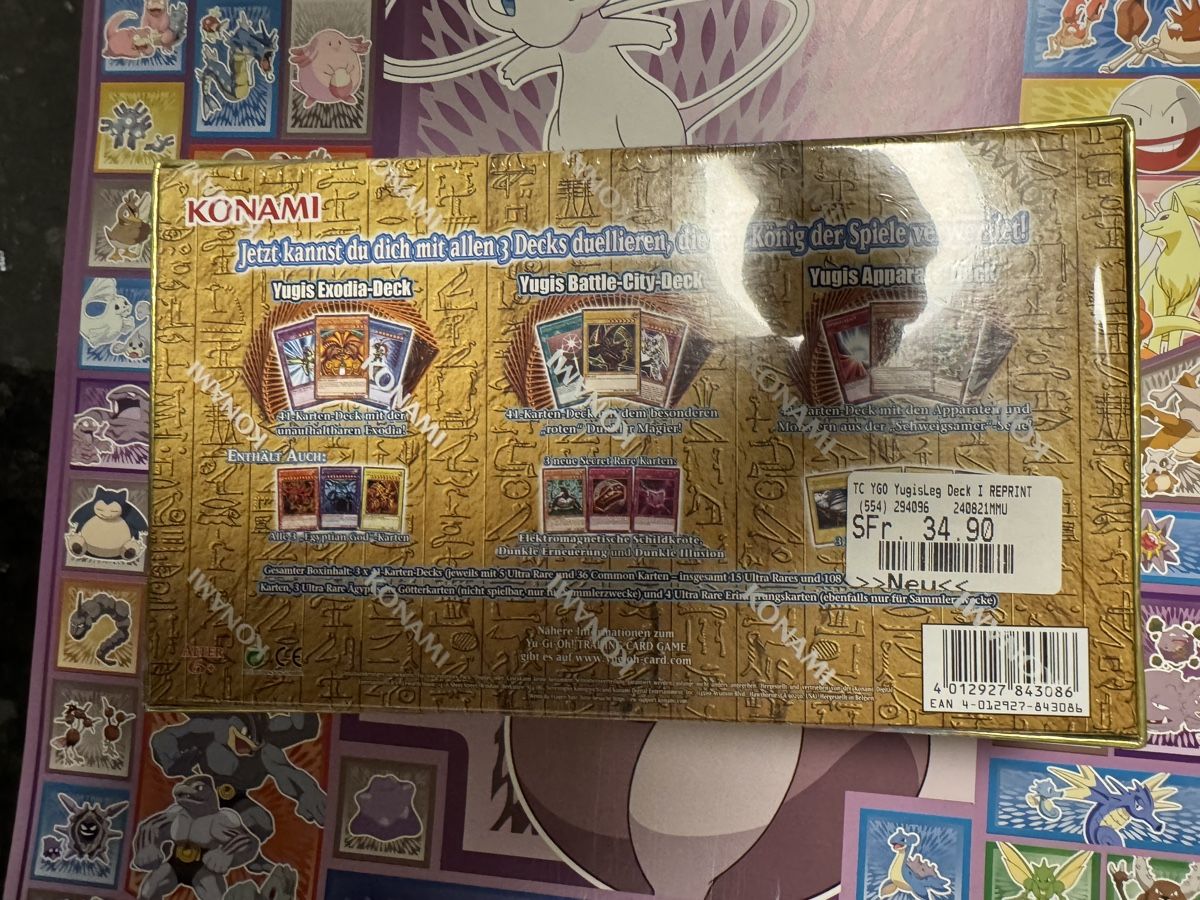 Yugioh Carte collezionabili: Yugioh Legendary Decks I Deutsch – Nuovo e nell'imballaggio originale da Emmenbrücke venduto da paj_q8wx 2