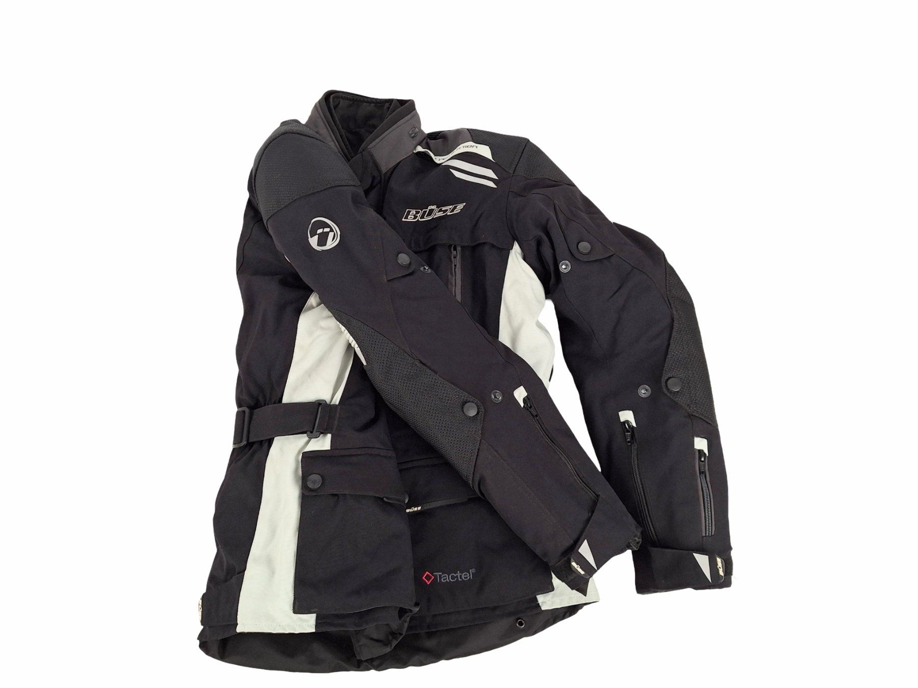 Giacche: BÜSE Schwarz/Hellgrau Motorradjacke Grösse M/50 – Usato da Breitenbach venduto da Restwert_Breitenbach 5