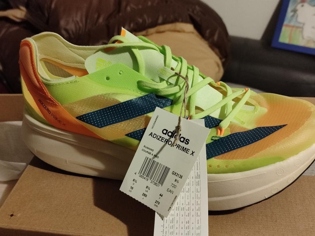 Adidas Scarpe da uomo: Adidas Adizero Prime X EU44 – Nuovo e nell'imballaggio originale da Zug venduto da ksl1313 1