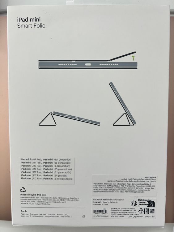 Apple Covers & Borse: iPad Mini 7 Hülle (Apple) – Nuovo e nell'imballaggio originale da Ittigen venduto da flu_nqh8 1