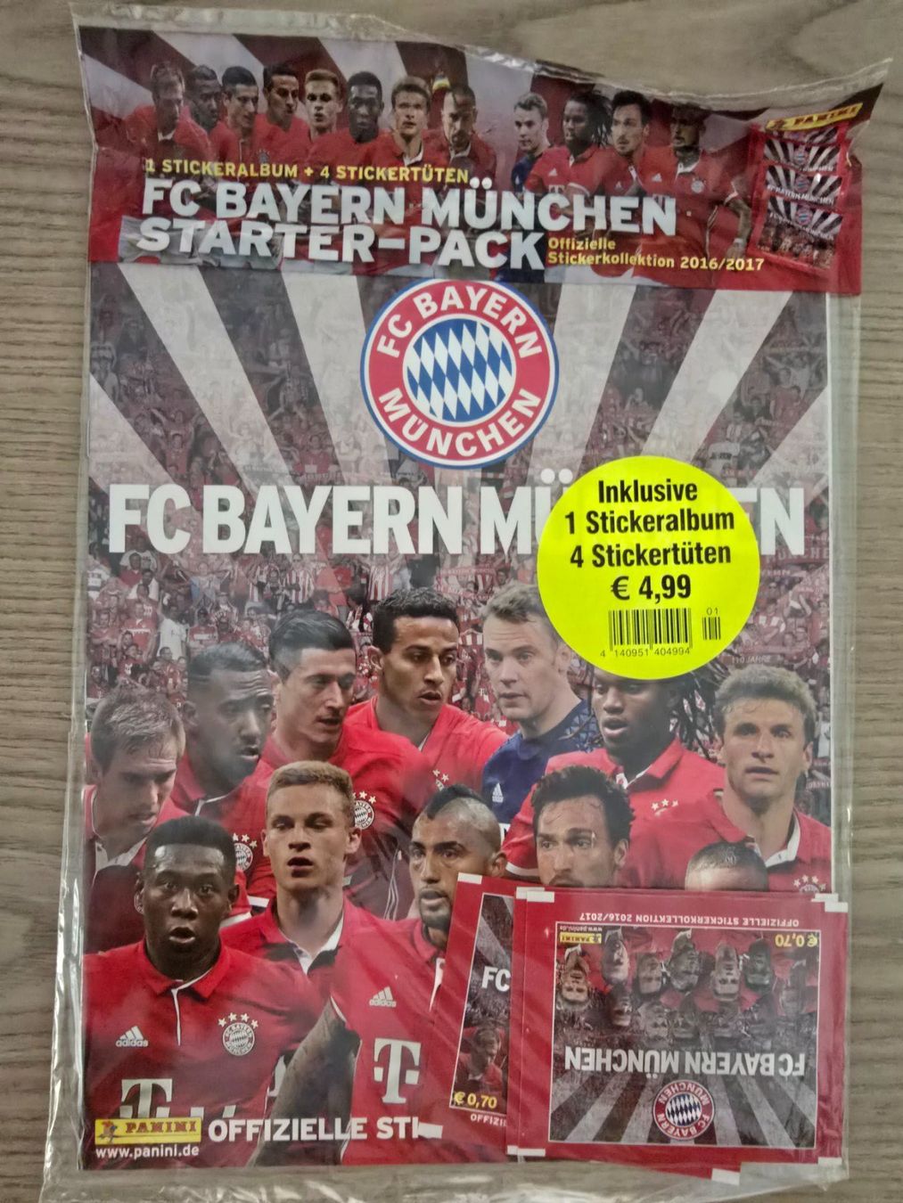 Panini Albums: Panini FC Bayern München 2016/2017 Starter-Pack – Neuf (Voir description) à Embrach par Pbrandy