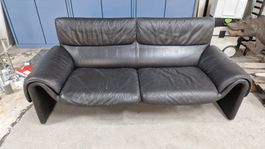 De Sede DS-2011 Ledersofa schwarzbraun