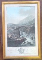 ROSENBERG FRIEDRICH: Haslital "Vue d'un pont sur l'Aar" 1785