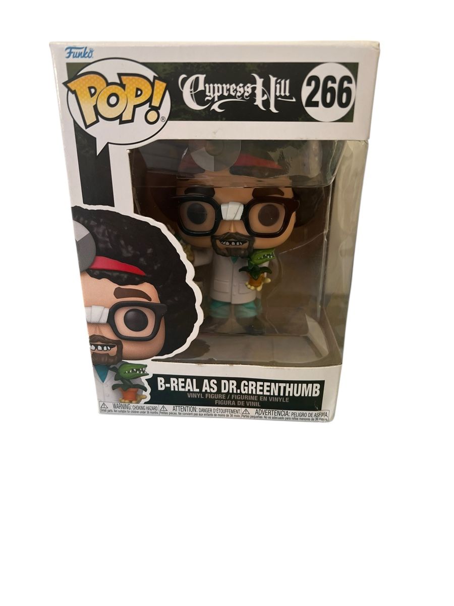 Funko Figuren: Funko Pop ! Rocks : Cypress Hill B Real (Dr Greenthumb – Neu (gemäss Beschreibung) aus Murten von Ski-Outlet