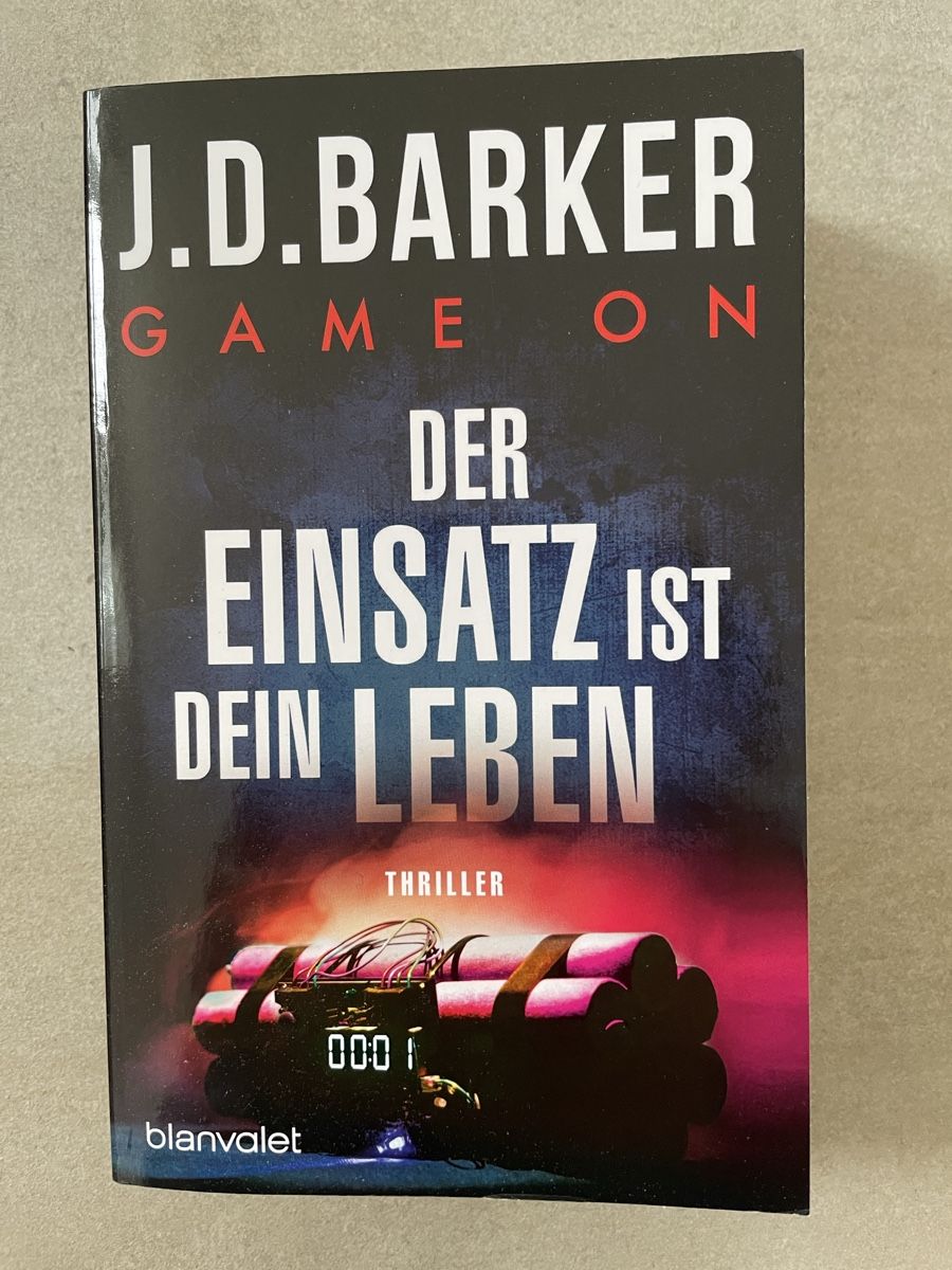 Libri: J.D. Barker Game On Der Einsatz ist dein Leben – Usato da Balterswil venduto da stern4888